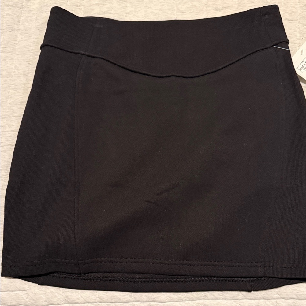 lululemon black athletic skirt